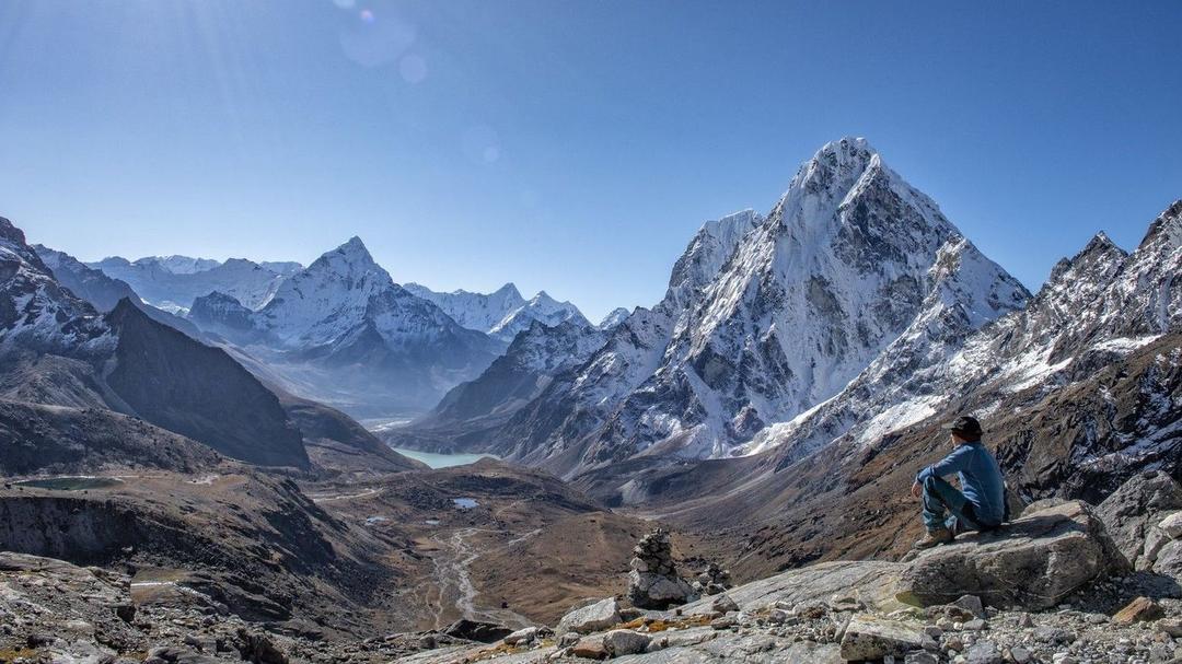 Everest Three Passes Trek. Nepal.