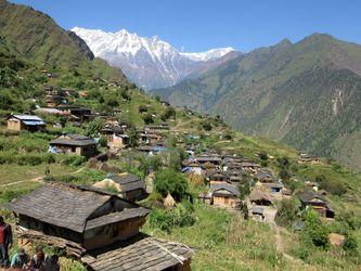 Dhaulagiri circuit. Nepal.