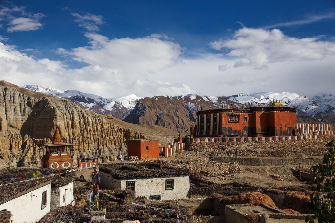 Upper mustang valley. Nepal.