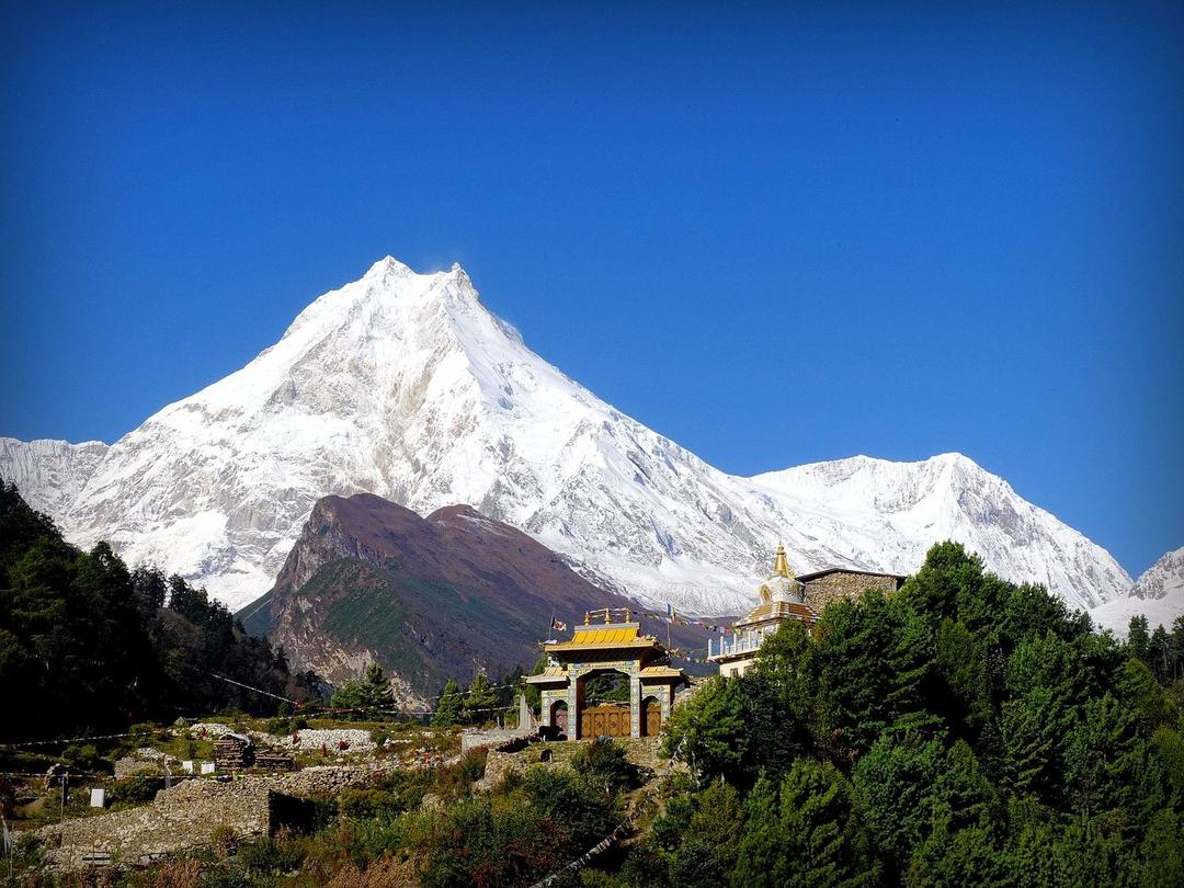 Manaslu circuit. Nepal.