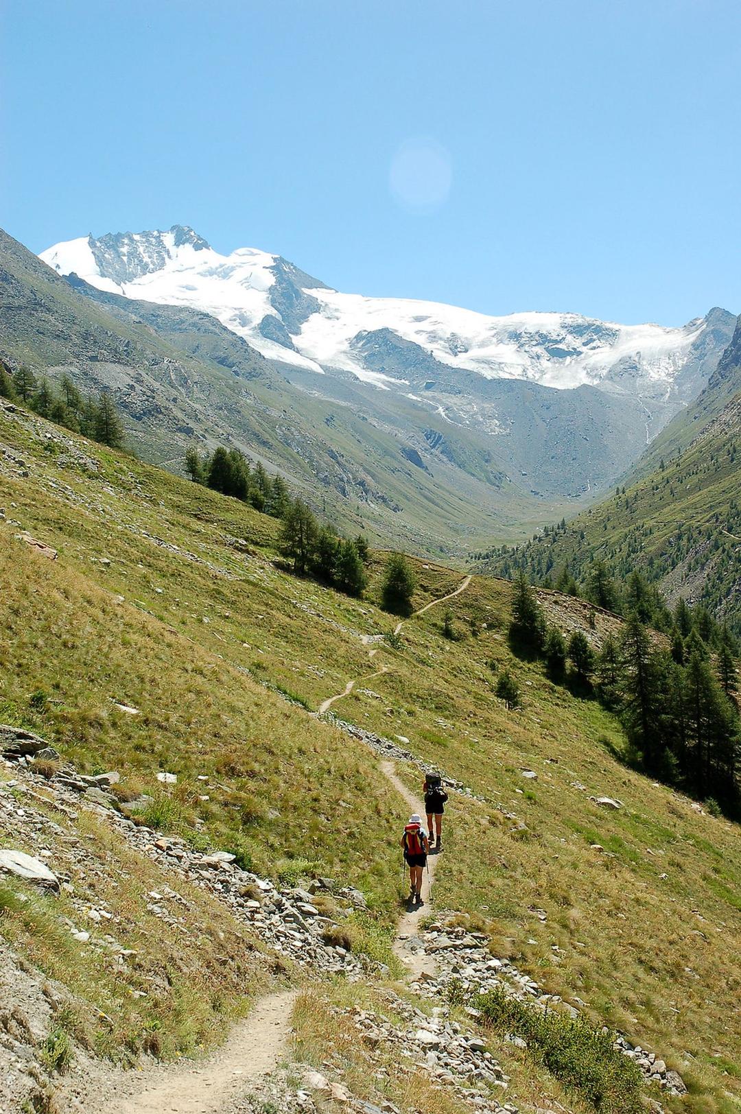 Tour de Monte Rosa. Switzerland / Italy.