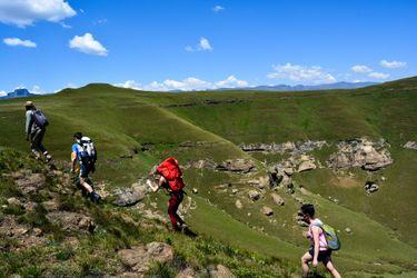 Drakensberg Grand Traverse. South Africa.