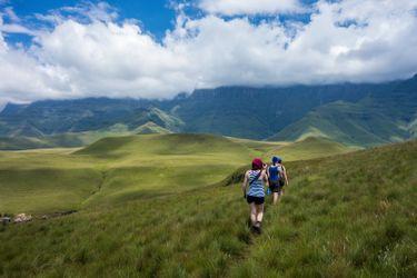 Drakensberg Grand Traverse. South Africa.