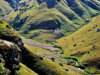 Drakensberg Grand Traverse. South Africa.