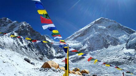 Mount Everest Base Camp. Nepal.