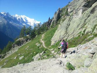 Tour du Mont Blanc. France / Italy / Switzerland.