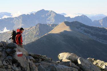 GR20 Corsica. France.