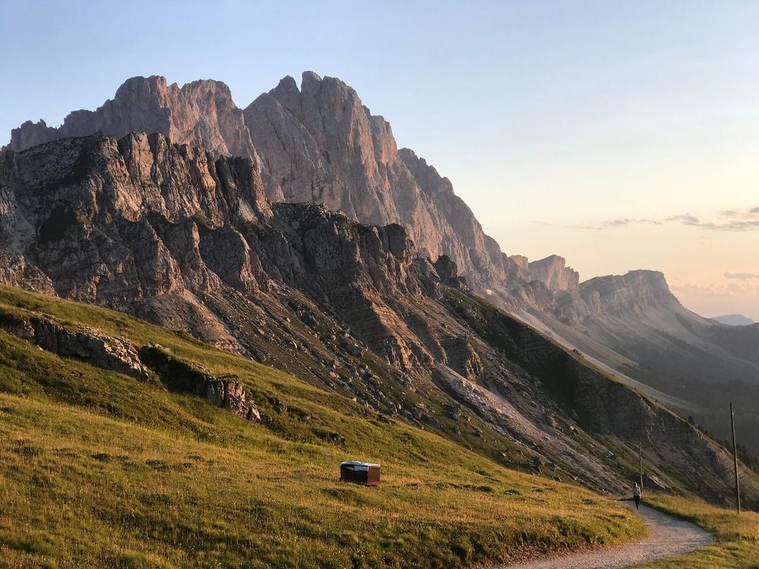 Alta via 2. Italy.